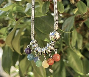 Pulseira Berloque 7 Chakras