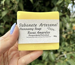 Sabonete Artesanal - Rosas Amarelas