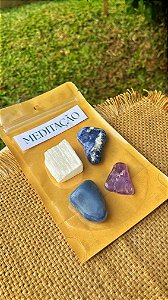 Kit Cristais Meditação