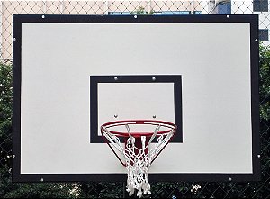 Tabela de basquete  1,80M X 1,05M em MDF Ultra anti umidade