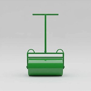 Rolo compactador manual com rolamentos