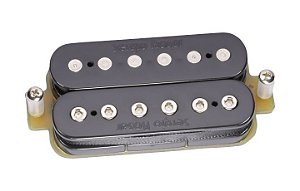 Captador Guitarra Humbucker Heartbreaker Braço Sergio Rosar Preto