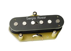 Captador Sergio Rosar Vintage Hot Ponte Telecaster Alnico V Guitarra Single