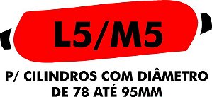 E - Camisa molhadora tipo MANCHÃO L5/M5 para cilindros com diâmetro de 78 A 95 mm