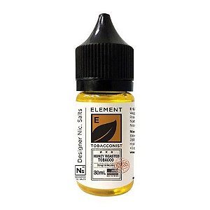 Nic Salt Element Tobacco Honey Roasted 30mL - Element E-Liquids
