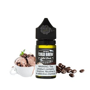 Nic Salt Coffee & Ice Cream 30mL - Nitro's Cold Brew