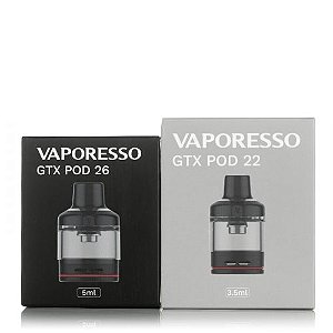 GTX Pod 22 & 26 (GTX 40 / 80) Cartucho Vazio | Vaporesso