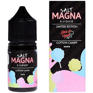 Nic Salt Magna Zona do Vapor - Cotton Candy 30mL - Magna
