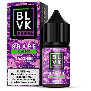 BLVK Purple Nic Salt Grape Kiwi Ice 30mL - BLVK UNICORN