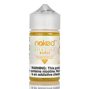 Juice Naked Amazing Mango E-Liquids 60mL - Naked 100