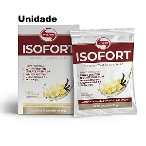 Isofort - Sachê 30g baunilha - Vitafor (UNIDADE)
