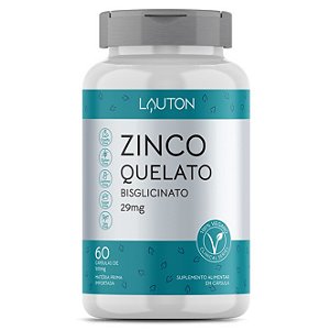 Zinco Quelato 29mg - 60 comprimidos - | Lauton Nutrition