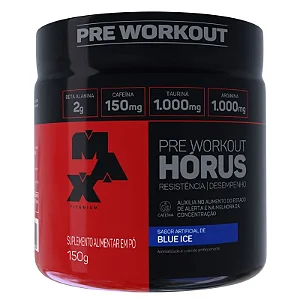 Pré Treino Horus I Max Titanium - Sabor: Blue Ice (150g)