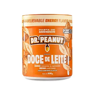 Pasta de Amendoim I Dr. Peanut - Sabor Doce de Leite (600g)