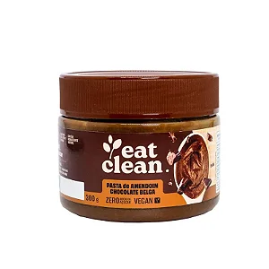 Pasta de Amendoim Eat Clean - Sabor: Chocolate Belga  (300G)