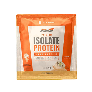 Sache 30g Isolate Protein Zero lactose New Millen. Proteina da Carne (Sabor Baunilha)