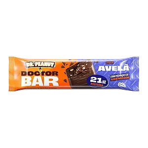 Barra de Proteína I Doctor Bar - Sabor Avelã (62g)