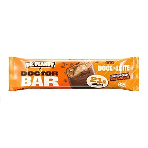 Barra de Proteína I Doctor Bar - Sabor Doce de Leite (62g)