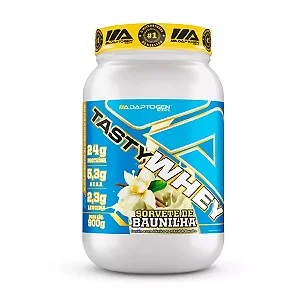 Tasty Whey I Adaptogen - Sabor: Sorvete de Baunilha (900g)