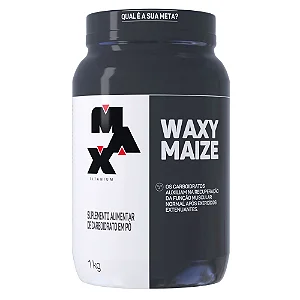 Waxy Maize I Max Titanium - Sabor: Natural  (1kg)