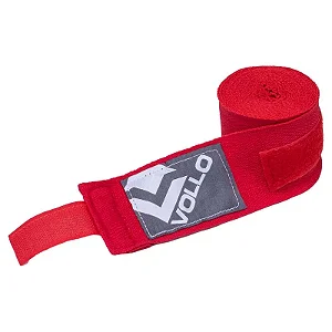 Bandagem Elástica VFG I Vollo - 3 metros (Vermelha)