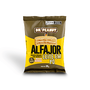 Alfajor I Dr Peanut - Sabor Leite em Pó (35g)
