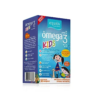 Equaliv Ômega 3 Kids – 30 Cápsulas