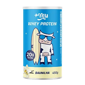 Whey Concentrado Mais Mu - Baunilha - 450g
