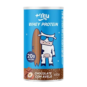 Whey Concentrado Mais Mu - Chocolate com Avelã - 450g