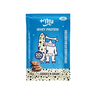 Whey Concentrado Mais Mu - Cookies'n Cream Sachê 35g