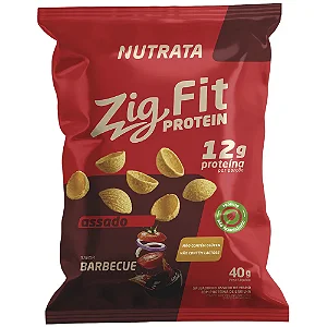 Salgado Proteico Nutrata Zig Fit Protein Barbecue 40g