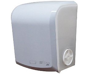 Dispenser Bobina Mini Plus Branco /Cristal Trilha