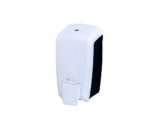 Dispenser Sabonete Refil Espuma Branco/Preto Trilha