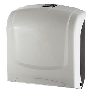 Dispenser Interfolha Branco/ Preto Ecológico - Plestin