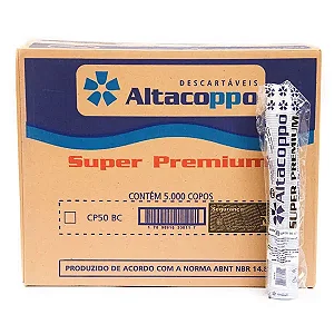 Copo Descartável 50ml PP Altacoppo BR 50x100 (C/5000)