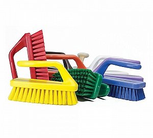 Castor - Escova Multiuso Tipo Prancha Cerdas Médias -  4312B Azul