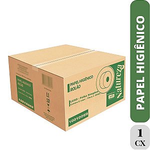 Papel Higienico Rolão FS Natureza MIX 10x300 8RL 17 g/m2 - Ipel