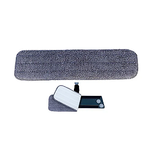 Refil Microfibra Cinza 43cm SafePro - Perfect