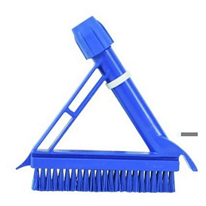 Escova para Limpeza De Rejuntes Azul - Bralimpia