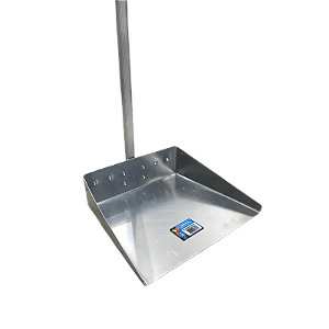 Pá de Alumínio Grande Cabo Longo 80cm - R2000