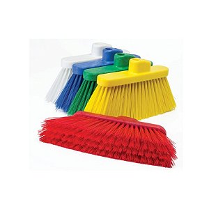 Castor - Vassoura Angular Cerdas Médias dupla perfuração - Verde 4702G