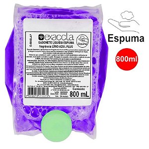 Sabonete Líquido Espuma Lírio Azul Plus Cx 6x800 ml - Trilha