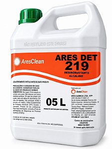 Ares Det 219 - Desincrustante Alcalino Caustico 5L (5,6kg)