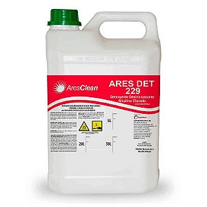 Ares Det. 229 5L  (5,7kg) (Detergente alcalino clorado)
