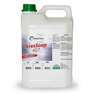Sabonete Bactericida Ares Soap - 407  S/ Cor 5L  (5,2kg)