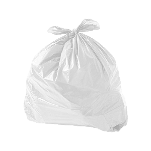 Saco p/ Lixo 20L Leitoso Itacel