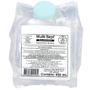 Álcool Espuma Antisséptico Spumasept- Sem Enxague- Refil 800ml -Trilha
