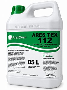 Ares Tex - 112 5L (5,5kg) Detergente Alcalino para Roupas