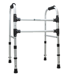 ANDADOR FIXO 2 BARRAS 100KG INFANTIL - NATURAL