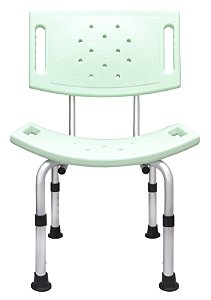 BANCO ORTOPEDICO C/ ENCOSTO ST 120KG - VERDE